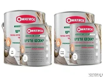 סופר לכה לעץ - יאכט ורניש - סאן דק