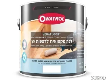לכה פוליאוריתנית פרמיום לרצפות עץ בסיס מים - סאן דק