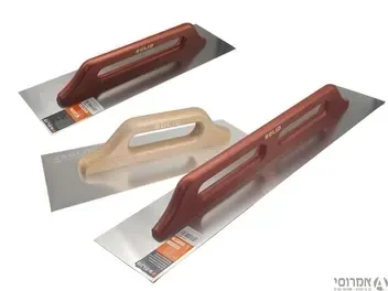 מלץ נירוסטה ארוך ידית עץ ציפוי לקה Solid