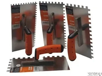 מלץ שיניים נירוסטה ידית גומי רגל אלומיניום Solid