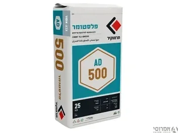 פלסטומר 500 דבק צמנטי להדבקת אריחים - תרמוקיר