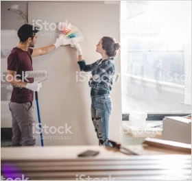צביעת קירות