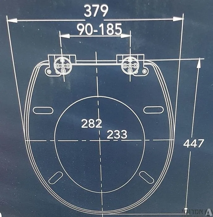 מכסה אסלה עץ פרגמון דניס עוז גום 990186 2