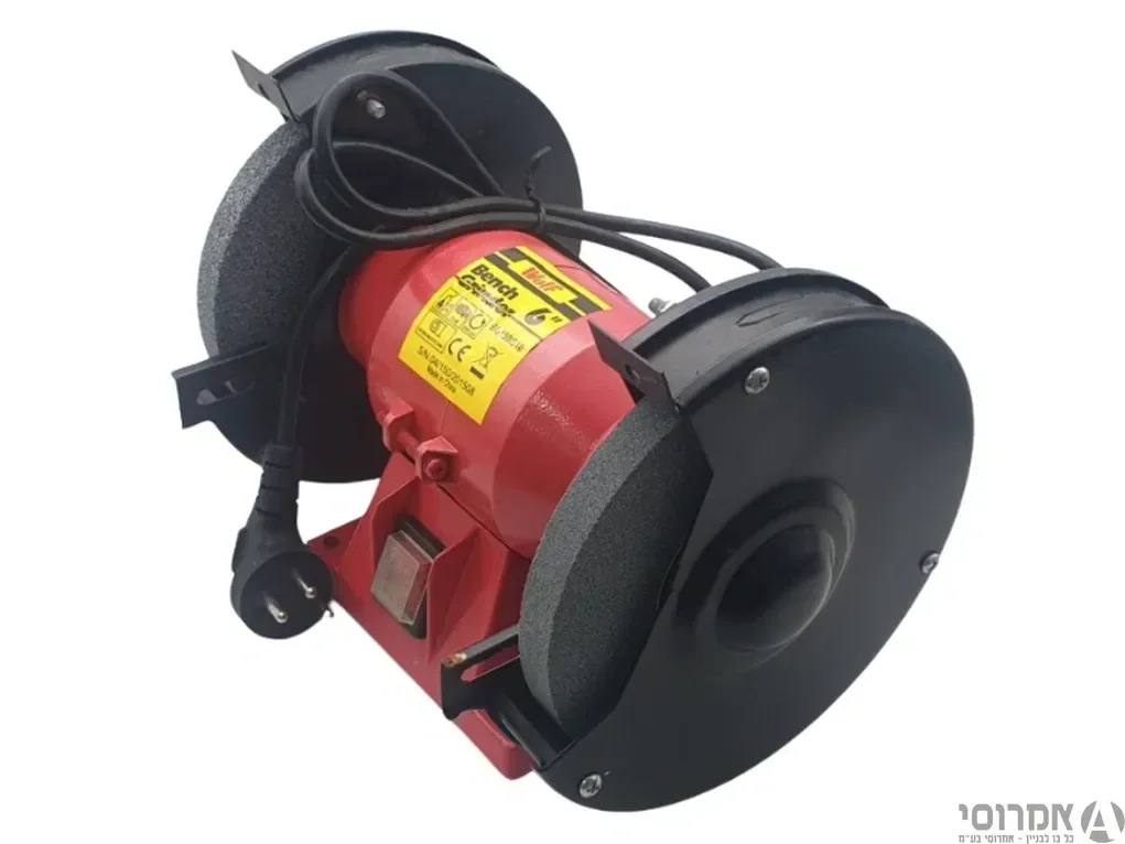 משחזת שולחן "6 הספק 150W משקל 5.7 ק"ג סל"ד 2950