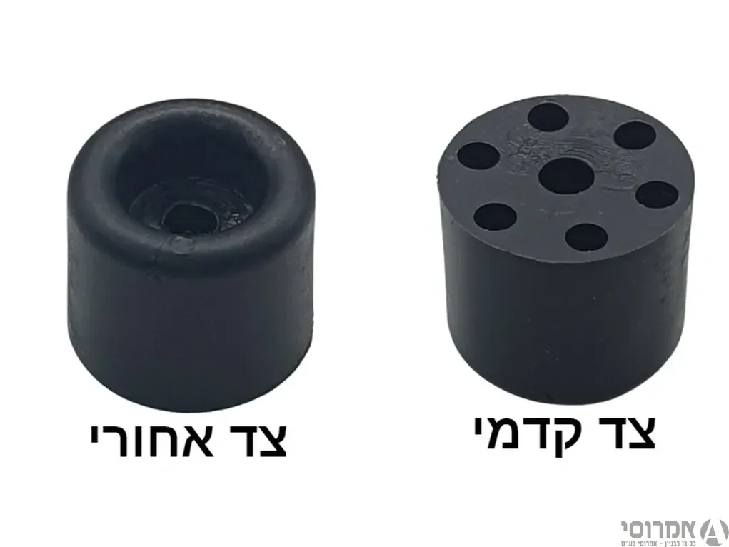 בולם דלת גומי שחור 25*30 מ"מ איטליה (1920)