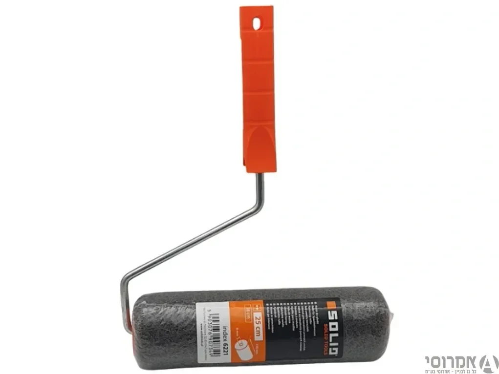 רולר לשפכטל אמריקאי סיבי פחם 18 מ"מ Solid 250mm מק"ט 6221