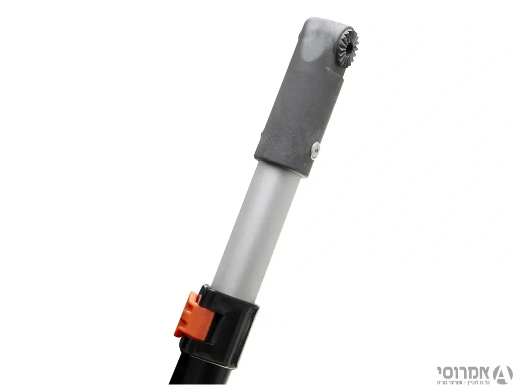 מוט טלסקופי אלומניום מקצועי ידית גומי 1.8 מטר Solid 1,0-1,8m מק"ט 6400