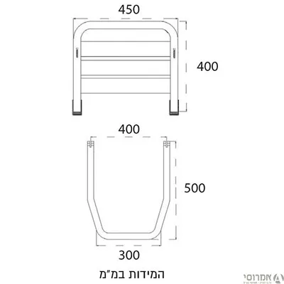 מושב מתקפל למקלחת 51202091 פלסאון 2