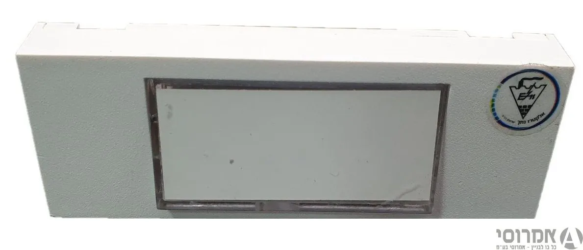  לחצן פעמון כניסה מרובע+מאור