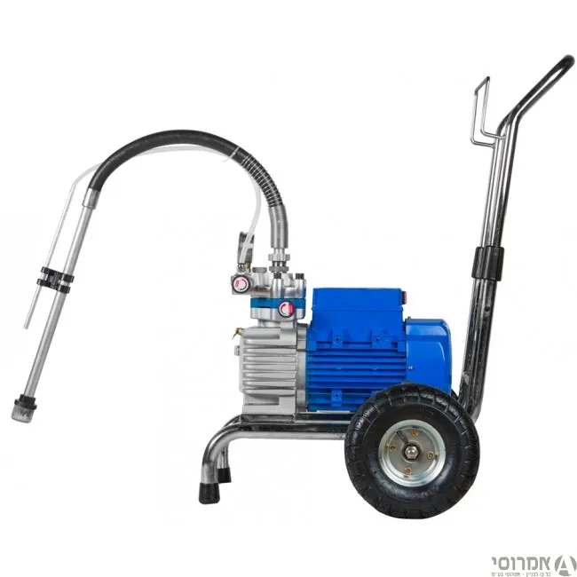 איירלס דיאפרגמה 1800W לשימוש עם צבע על בסיס מים וצבע שמן על בסיס טרנפנטין-יש ליצור קשר לקבלת הדרכה 2