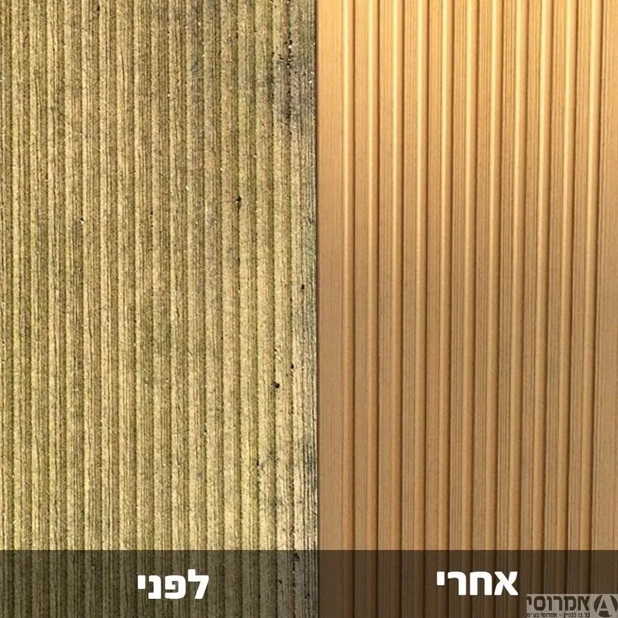 קומפו קלין - חומר לניקוי לדק סינטטי - 1 ליטר סאן דק