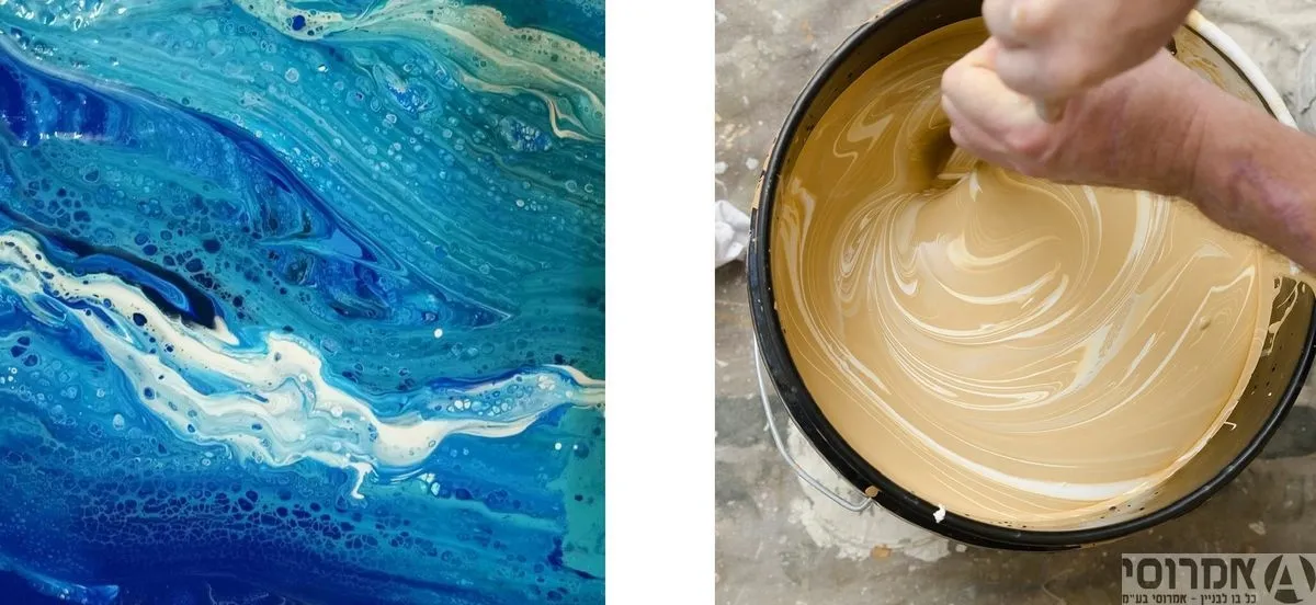 איזי פלו - מדלל ומרכך צבע על בסיס מים - 1 ליטר סאן דק