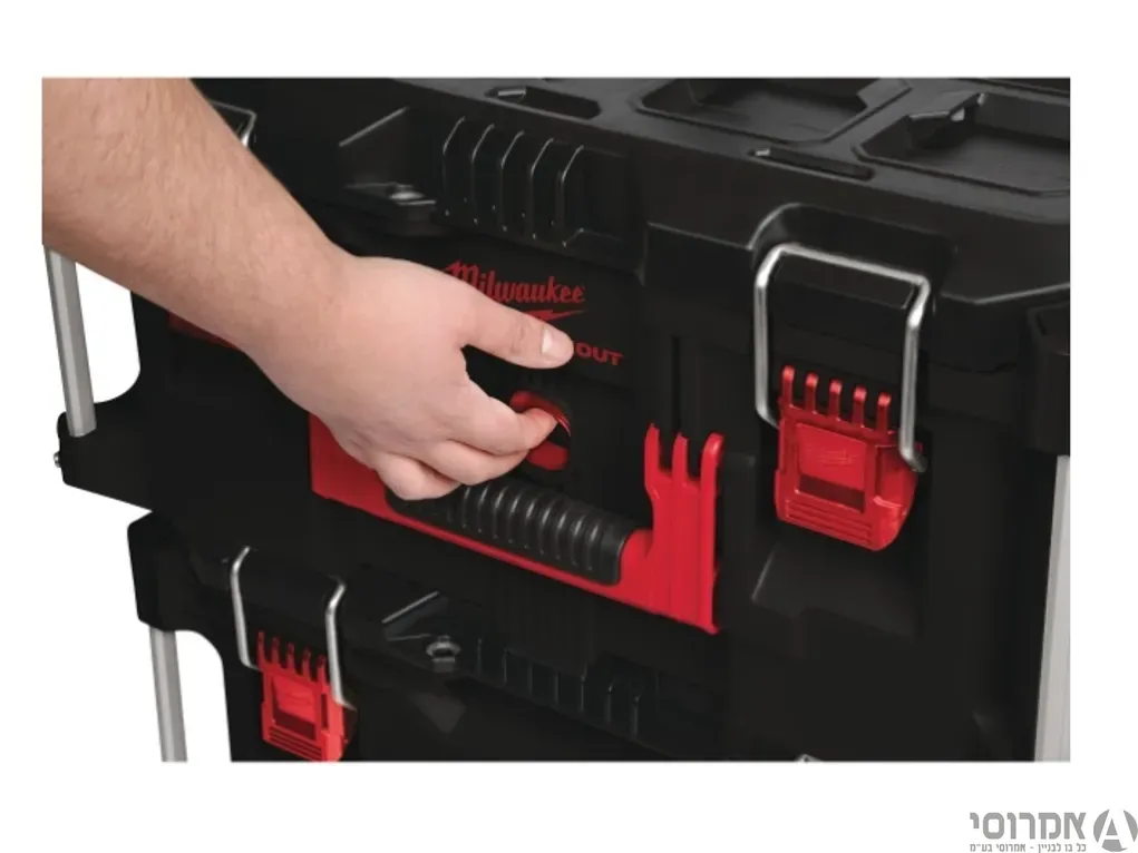 סט ארגז כלים 3 חלקים כולל עגלה PACKOUT - מילווקי