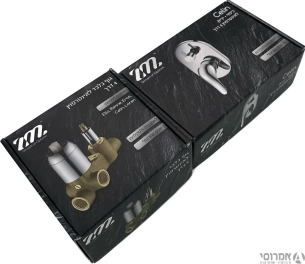 אינטרפוץ 4 דרך צוקר (כיסוי+ידית+גוף) ZM