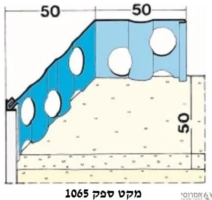פינות אנכי לטיח תרמי פי.וי.סי עובי 30 מ"מ-(בחבילה 15 יח'] -מק"ט 1063 3